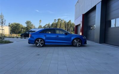 Frisch aus der Werkstatt Dieser Audi RS3 wurde mit Gewindefedern tiefergelegt und sieht jetzt noch dynamischer aus.